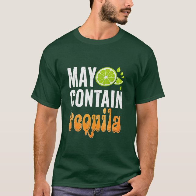Cinco de Mayo Funny Lover Tequila T-Shirt (Vorderseite)