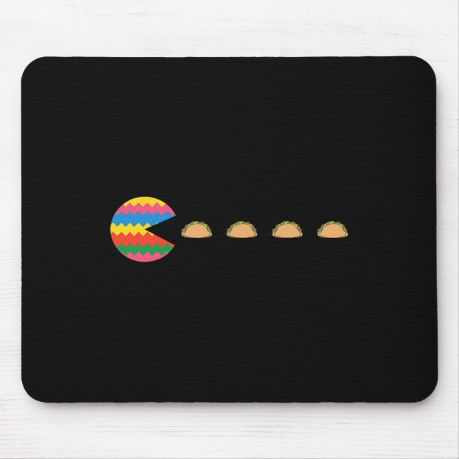 Cinco De Mayo Funny Videospiel Mexican Fiesta Game Mousepad (Vorne)