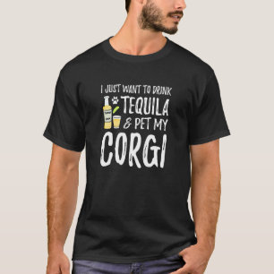 Cinco De Mayo Für Tequila Corgi Hundemama T-Shirt
