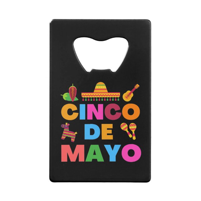 Cinco De Mayo Geldbeutel Flaschenöffner (Vorderseite)