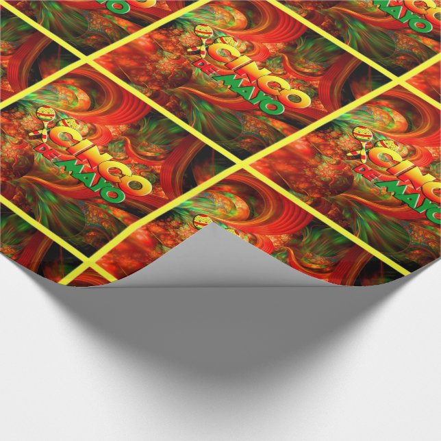 Cinco de Mayo Geschenkpapier (Ecke)