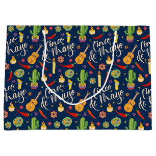 Cinco de Mayo Gift Bag Große Geschenktüte