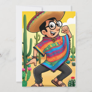 Cinco de Mayo Gnome Card Einladung