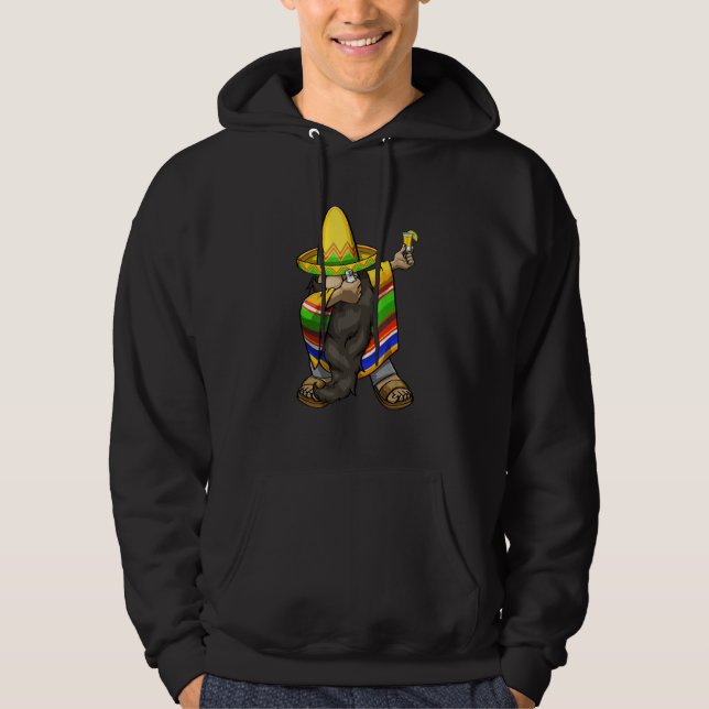 Cinco De Mayo Gnome Tequila   Mexican Celebration  Hoodie (Vorderseite)