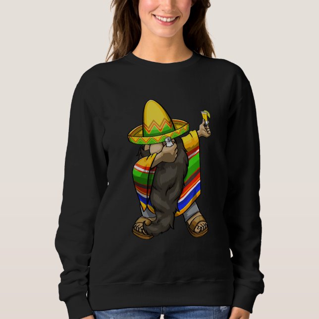 Cinco De Mayo Gnome Tequila   Mexican Celebration  Sweatshirt (Vorderseite)