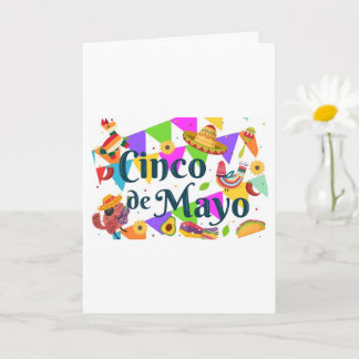 Cinco De Mayo-Grußkarte Karte