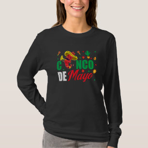 Cinco De Mayo Hot Chili Mexikanisches Party T-Shirt