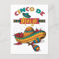 Cinco De Mayo Illustration, 1/2