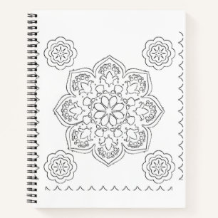 Cinco de Mayo Journal, farbenfrohe Abdeckung Notizbuch