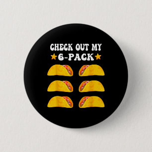 Cinco de Mayo Karo aus meinem 6-er-Pack mit Tacos Button