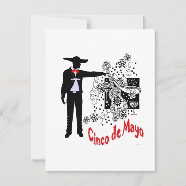 Cinco De Mayo Karte (Vorderseite)