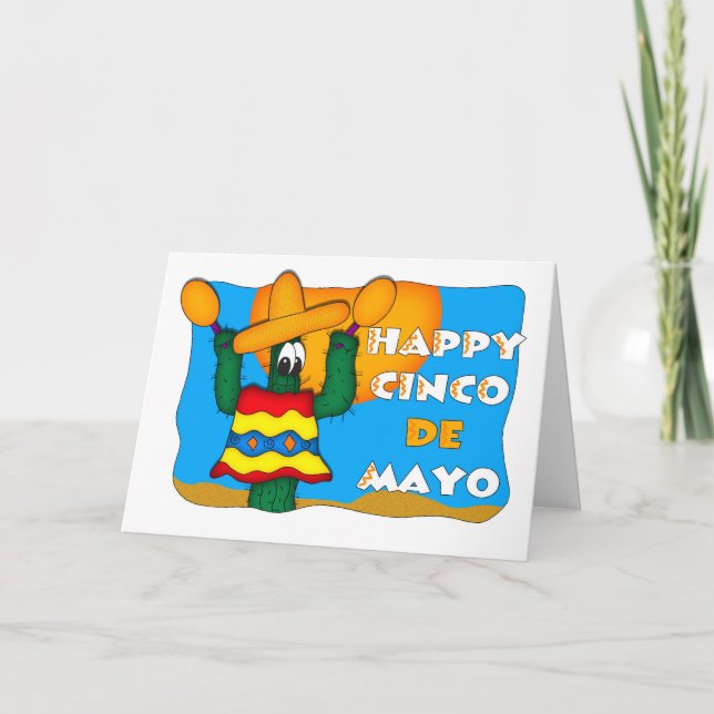 Cinco De Mayo Karte (Vorderseite)