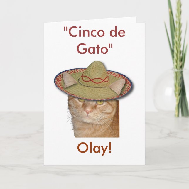 Cinco de Mayo Karte (Vorderseite)