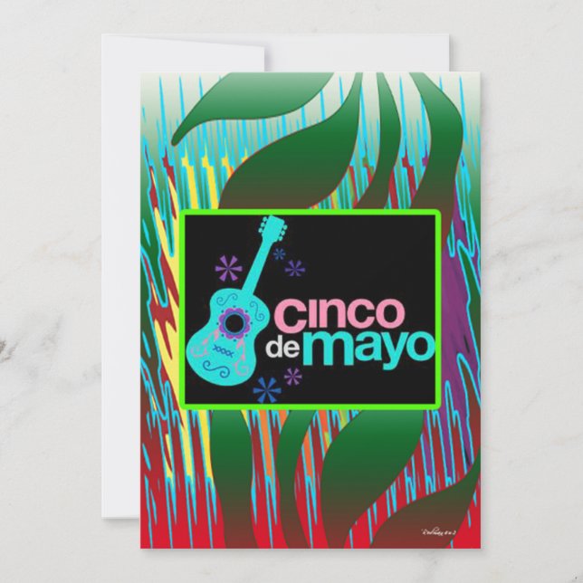 Cinco de Mayo Karte (Vorderseite)