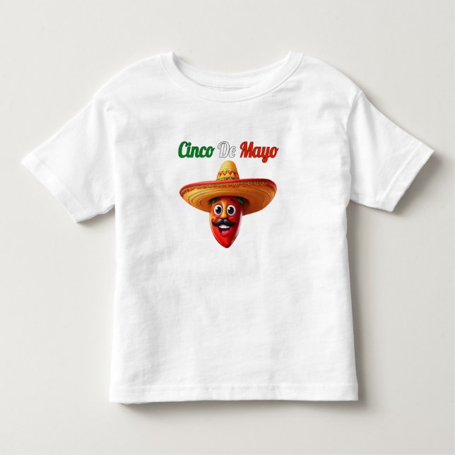 Cinco De Mayo Kleinkind T-shirt (Vorderseite)