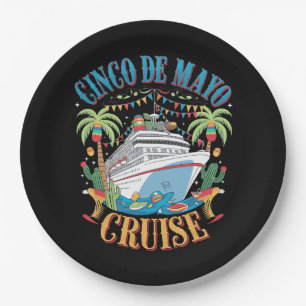 Cinco De Mayo Kreuzfahrt Mexiko Mexikanisches Schi Pappteller