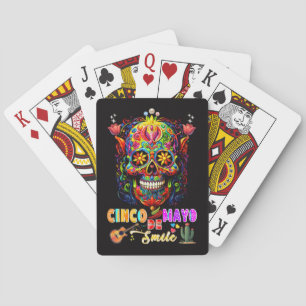 Cinco De Mayo Lächeln Spielkarten
