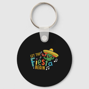 Cinco de Mayo, lass die Party beginnen, lustiger m Schlüsselanhänger