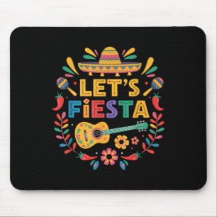Cinco De Mayo Lasse Fiesta Mexico Funny Mexican Pa Mousepad