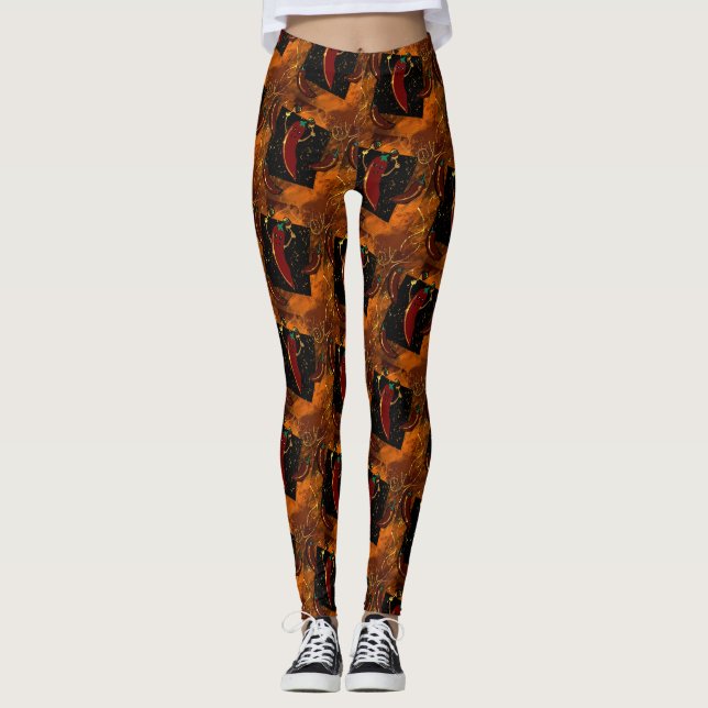 Cinco de Mayo  Leggings (Vorderseite)
