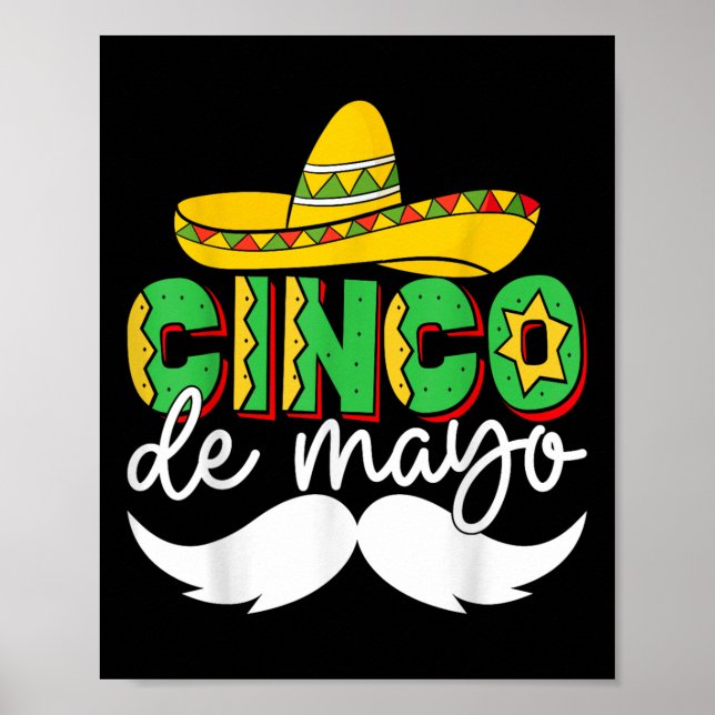 Cinco de Mayo Lets Fiesta Squad 5 Poster (Vorne)