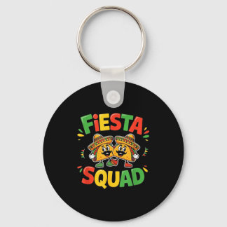 Cinco de mayo lustige Fiesta-Squad-Party für Männe Schlüsselanhänger