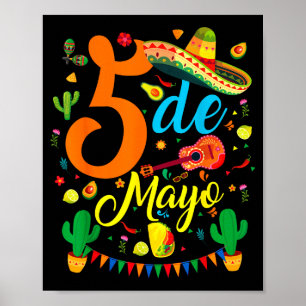 Cinco de Mayo lustige mexikanische Fiesta-Party 5  Poster