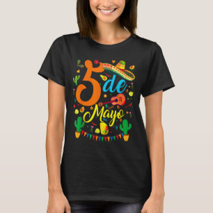 Cinco De Mayo Lustige Mexikanische Fiesta-Party 5 T-Shirt