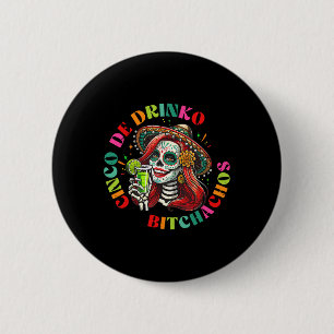 Cinco De Mayo Lustige Mexikanische Party Cinco De  Button