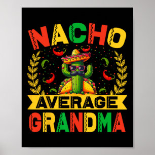Cinco De Mayo Lustige Nacho Durchschnittliche Oma  Poster