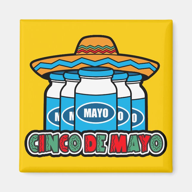 Cinco De Mayo Magnet (Vorne)