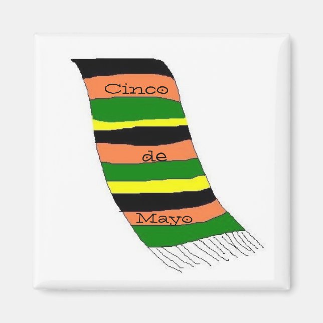 Cinco de Mayo - Magnet (Vorne)