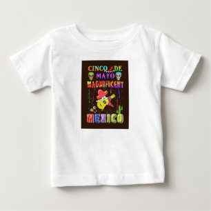 Cinco de Mayo Magnificent Mexico Baby T-shirt