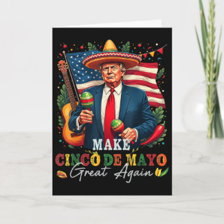 Cinco De Mayo Make Cinco De Mayo Great Again Donal Karte