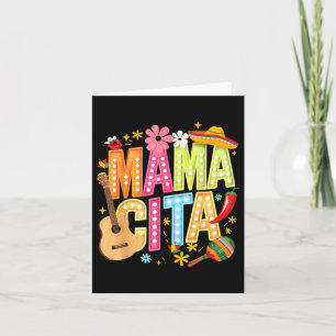 Cinco De Mayo Mamacita Mexican Mama Cita Women Mot Karte