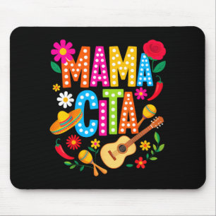 Cinco De Mayo Mamacita Mexikanische Mama Cita Mütt Mousepad
