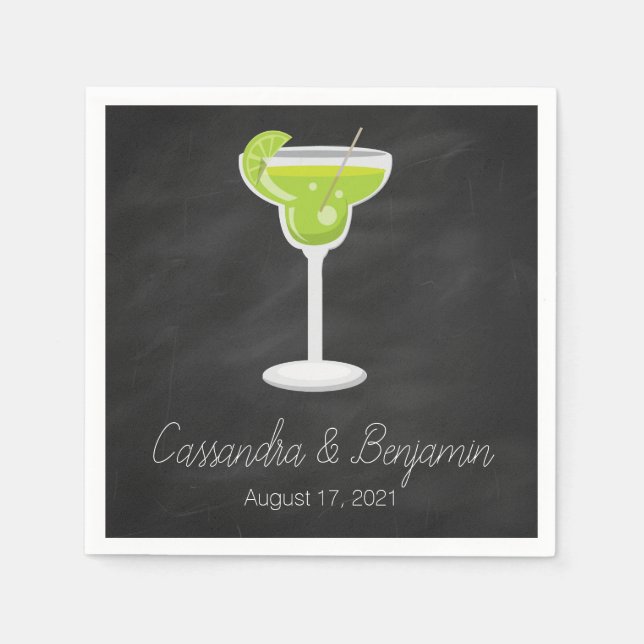 Cinco de Mayo Margarita Party Napkins Serviette (Vorderseite)