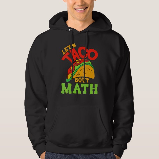 Cinco De Mayo Math Club Taco über Mathemat Hoodie (Vorderseite)