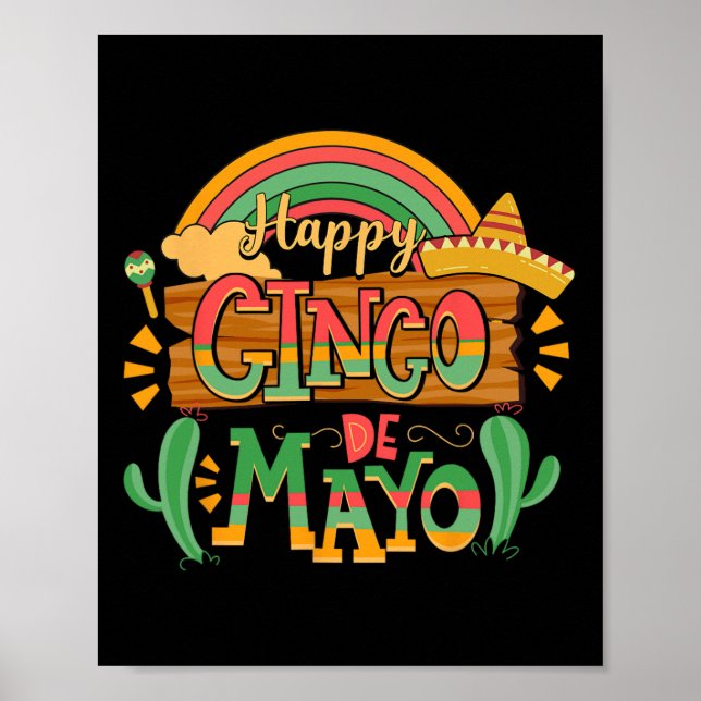 Cinco De Mayo Men Women Kinder 5 De Mayo Mexiko Fi Poster (Vorne)