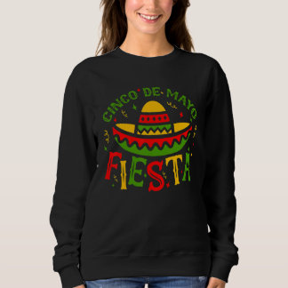 Cinco De Mayo Mens Womens Kids Mexican Lassend Fie Sweatshirt