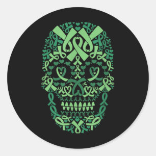 Cinco De Mayo Mental Health Awareness Runder Aufkleber
