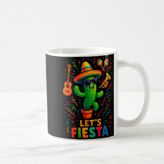 Cinco de mayo mexican cactus party funny letsCinco Kaffeetasse