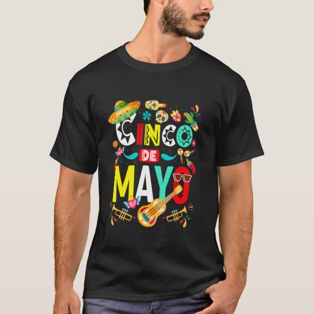 Cinco De Mayo Mexican Fiesta 5 De Mayo Funny Women T-Shirt (Vorderseite)