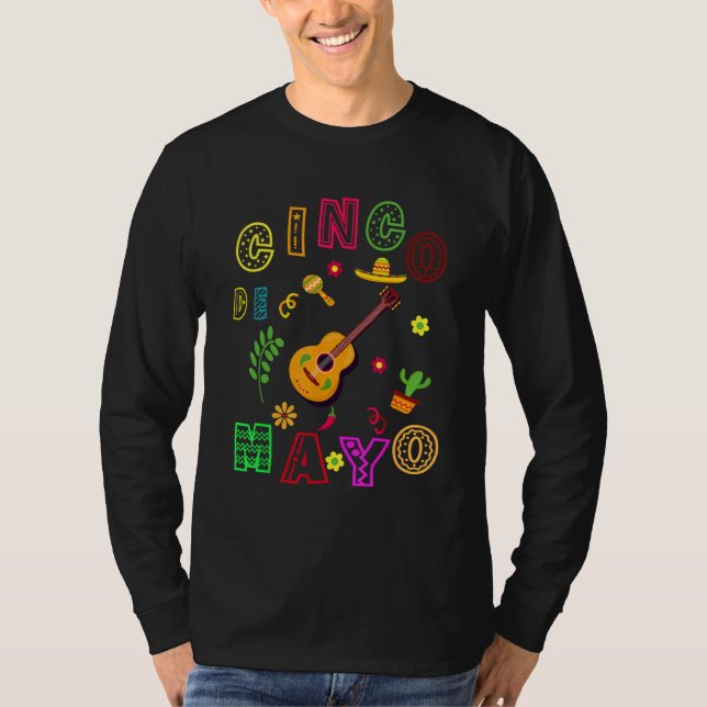 Cinco De Mayo Mexican Fiesta 5 De Mayo Men Women G T-Shirt (Vorderseite)