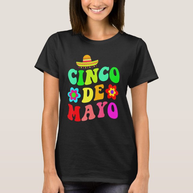 Cinco De Mayo Mexican Fiesta 5 De Mayo T-Shirt (Vorderseite)