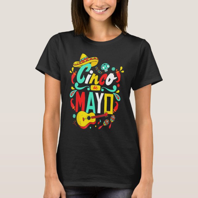 Cinco De Mayo  Mexican Fiesta 5 De Mayo Women Men  T-Shirt (Vorderseite)