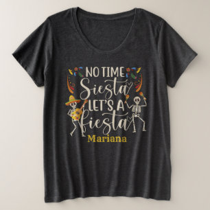 Cinco de Mayo Mexican Fiesta Geburtstag Custom Große Größe T-Shirt