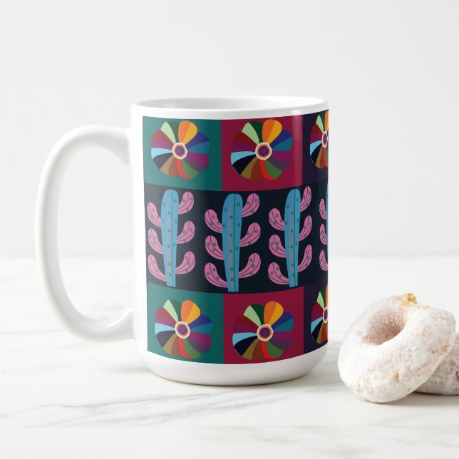 Cinco De Mayo Mexican Kaffeetasse (Mit Donut)