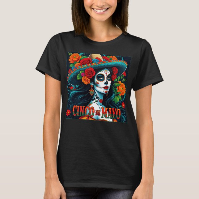Cinco De Mayo Mexican T-Shirt (Vorderseite)