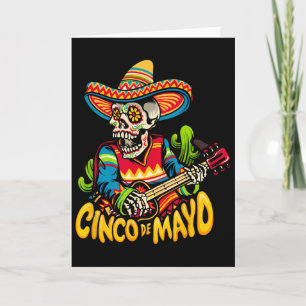 Cinco De Mayo Mexikanisch Lass uns Fiesta 5 De May Karte